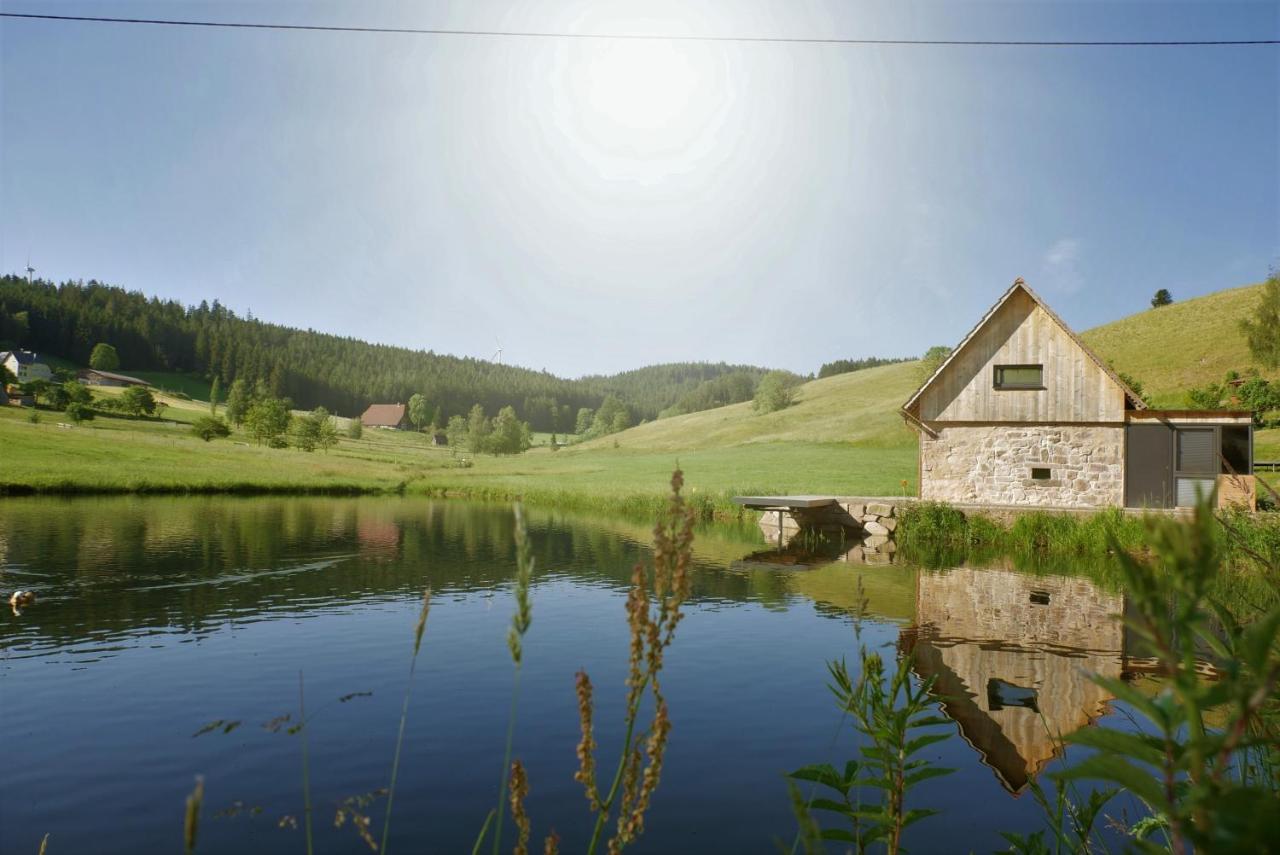 Ferienhaus Im Schwarzwald Am See "Backhaeusle" Villa Hornberg Exterior foto